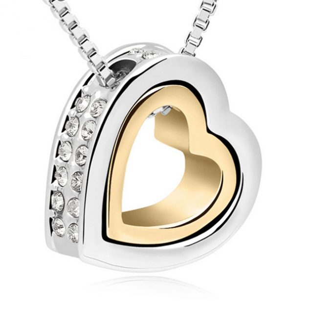 Shiny Heart Necklace